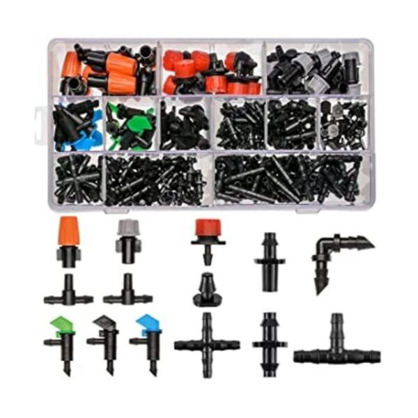 Kit de accesorios de riego 204 piezas de conectores de_1