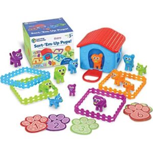 Learning Resources SortEmUp Cachorros de 28 piezas a_1