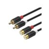 JD Cable de extensión RCA cable RCA chapado en oro serie_1