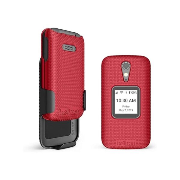 Funda con clip para cinturón para GreatCall Lively Flip_1