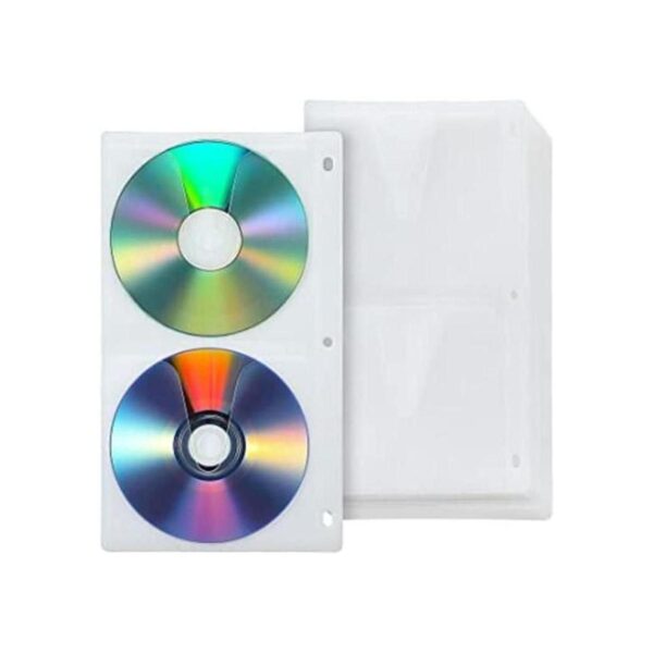 36 unidades 4 discos DVD Poly mangas 3 anillas fundas_1