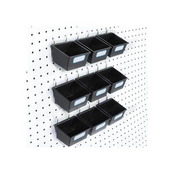 Paquete de 16 cubos para tablero de clavijas con ganchos y