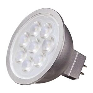 Paquete de 12 Satco 65 vatios; LED MR16 LED; 3000K; 25_1