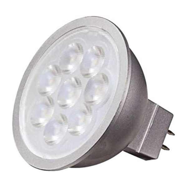 Paquete de 12 Satco 65 vatios; LED MR16 LED; 3000K; 25_1