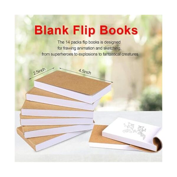 Paquete de 14 libros en blanco 840 hojas 1680 páginas