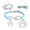 Paquete de 15 pulseras con estampado de pata de cachorro_3