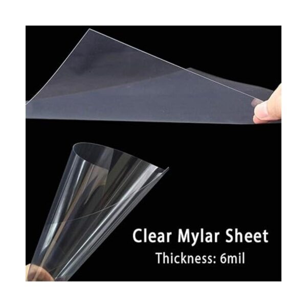 Paquete de 15 hojas de Mylar de 6 mil 12 x 12 pulgadas
