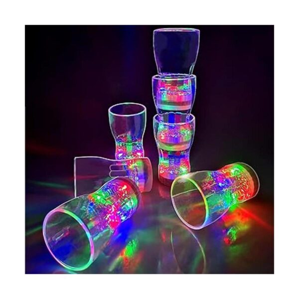 Paquete de 12 vasos iluminados de 6 onzas juguetes con_4