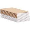 Paquete de 12 cuadernos de papel Kraft diarios forrados_5