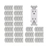 Paquete de 100 receptáculo de pared CML de 15 amperios_1