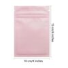 Paquete de 100 bolsas de Mylar 4 x 6 pulgadas