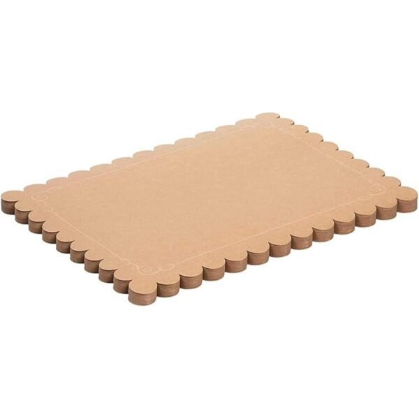 Paquete de 100 manteles individuales desechables de papel