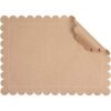 Paquete de 100 manteles individuales desechables de papel