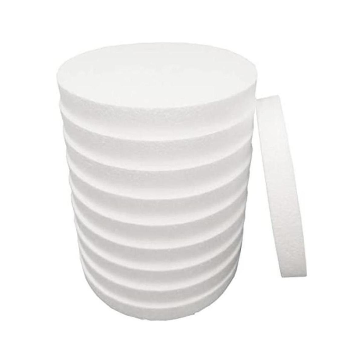 Paquete de 10 círculos de espuma de 8 pulgadas para