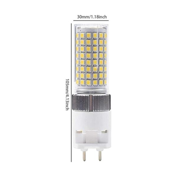 Paquete de 1 bombilla LED G12 de 16 W G12 lámpara de maíz