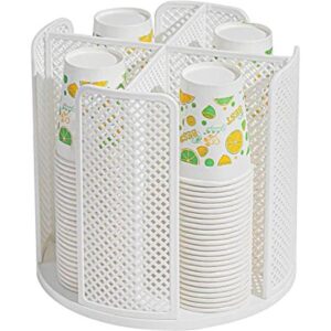 Paper Cup and Lid Holder Plastic Cup Storage Organizer_1