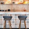 Papel tapiz autoadhesivo con patrones bohemios estilo