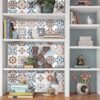 Papel tapiz autoadhesivo con patrones bohemios estilo