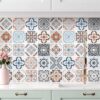 Papel tapiz autoadhesivo con patrones bohemios estilo