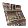 Papel tapiz de imitación vintage para estantería despegar_5