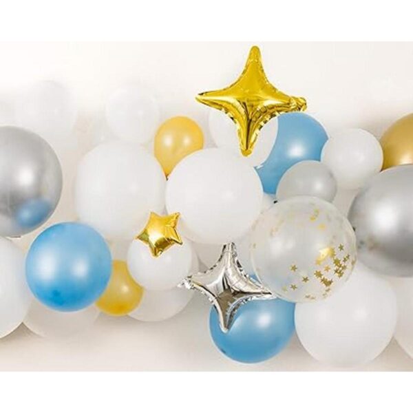 PapaKit Juego de guirnalda de globos de lujo 100 unidades