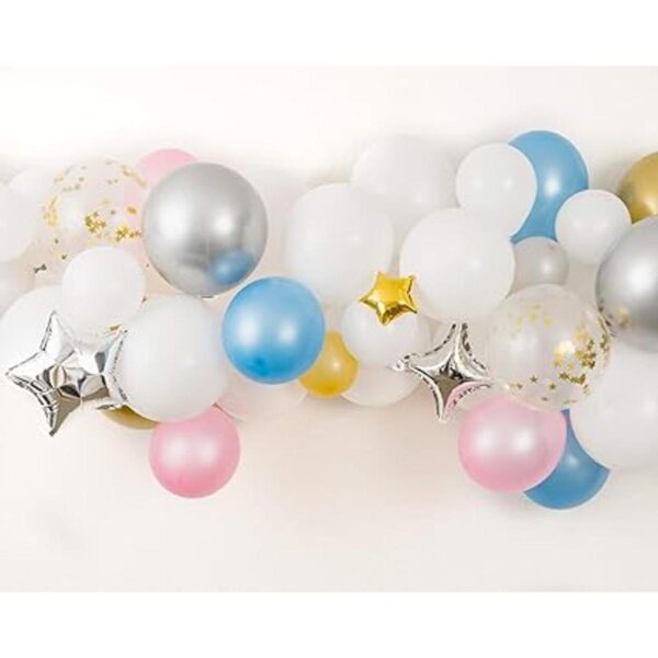 PapaKit Juego de guirnalda de globos de lujo 100 unidades
