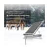 Panel solar de 12 V y 17 W para alimentador de ciervos_2