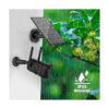 Panel solar para cámara de seguridad inalámbrica para_6