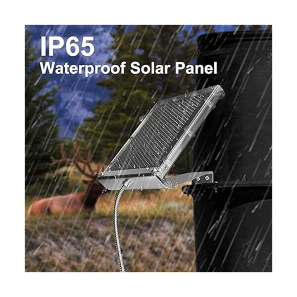 Panel solar de 12 V y 17 W para alimentador de ciervos_6