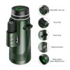 Pankoo Telescopio monocular de 40 x 60 con soporte para_2