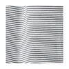 Panama Stripe Cortina de ducha 100 tela de algodón para_4