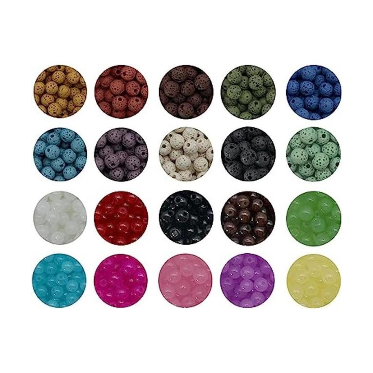 Pamir Tong Juego de 500 cuentas de pulsera de 0.236