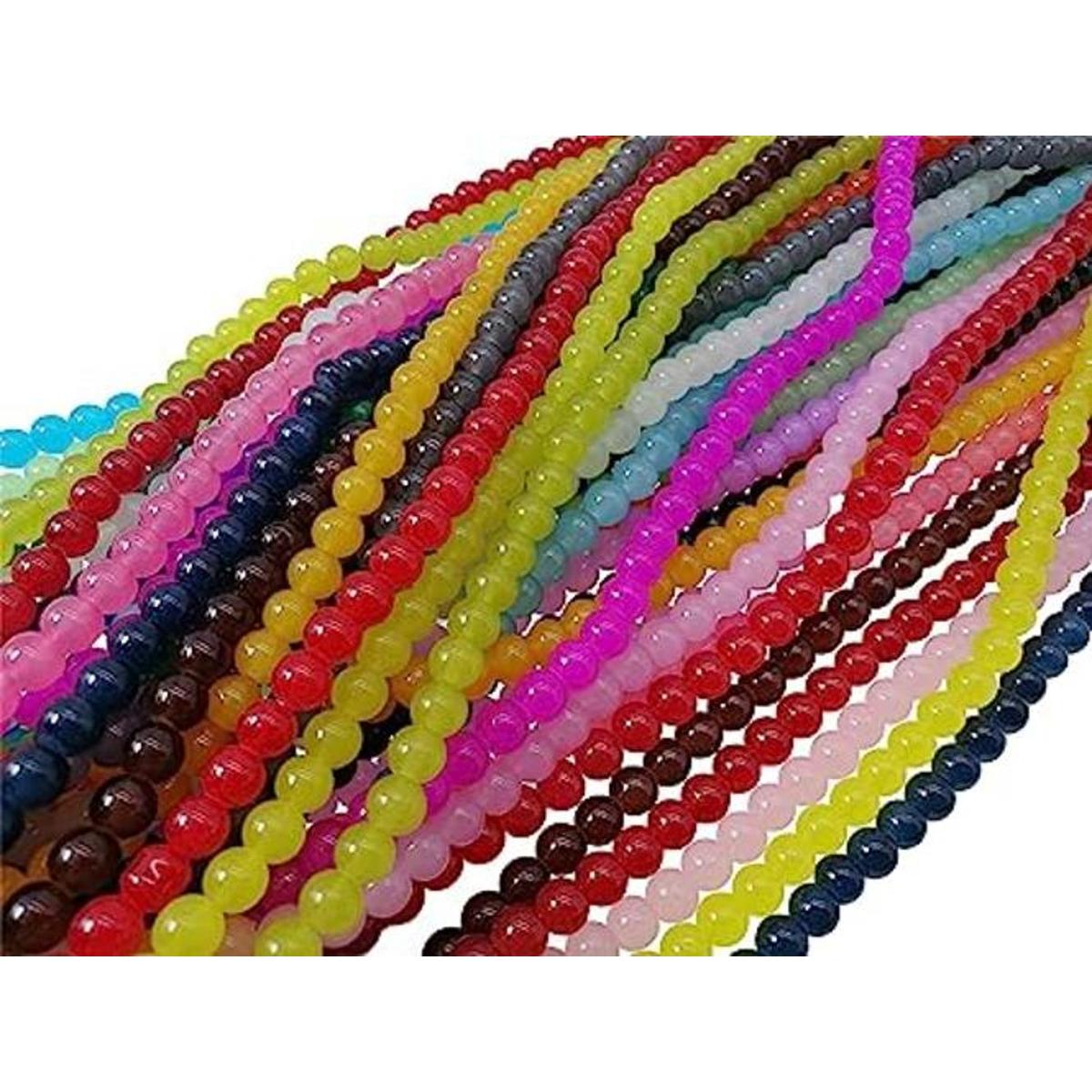 Pamir Tong 1000 cuentas redondas de cristal de 0.31