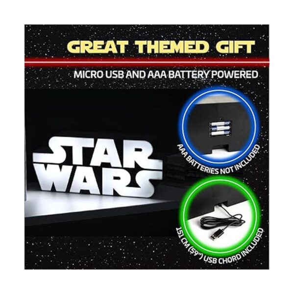 Paladone Star Wars Logo Light montaje en pared e_4