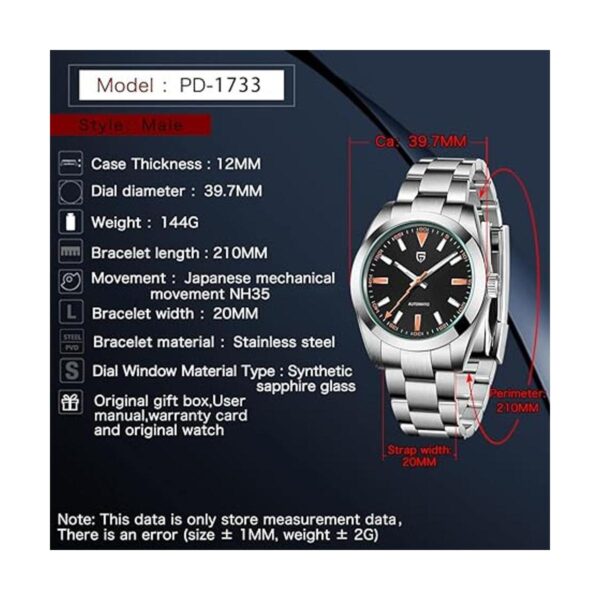 Pagani Design 1733 Relojes automáticos para hombre_6