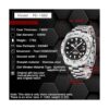 Pagani Design Reloj mecánico para hombre con correa de_6