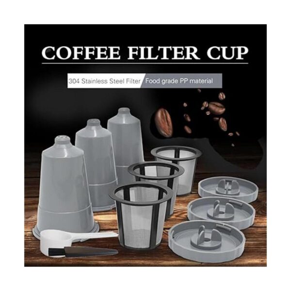 Pack de 6 vasos reutilizables K para Keurig Brewers de_2