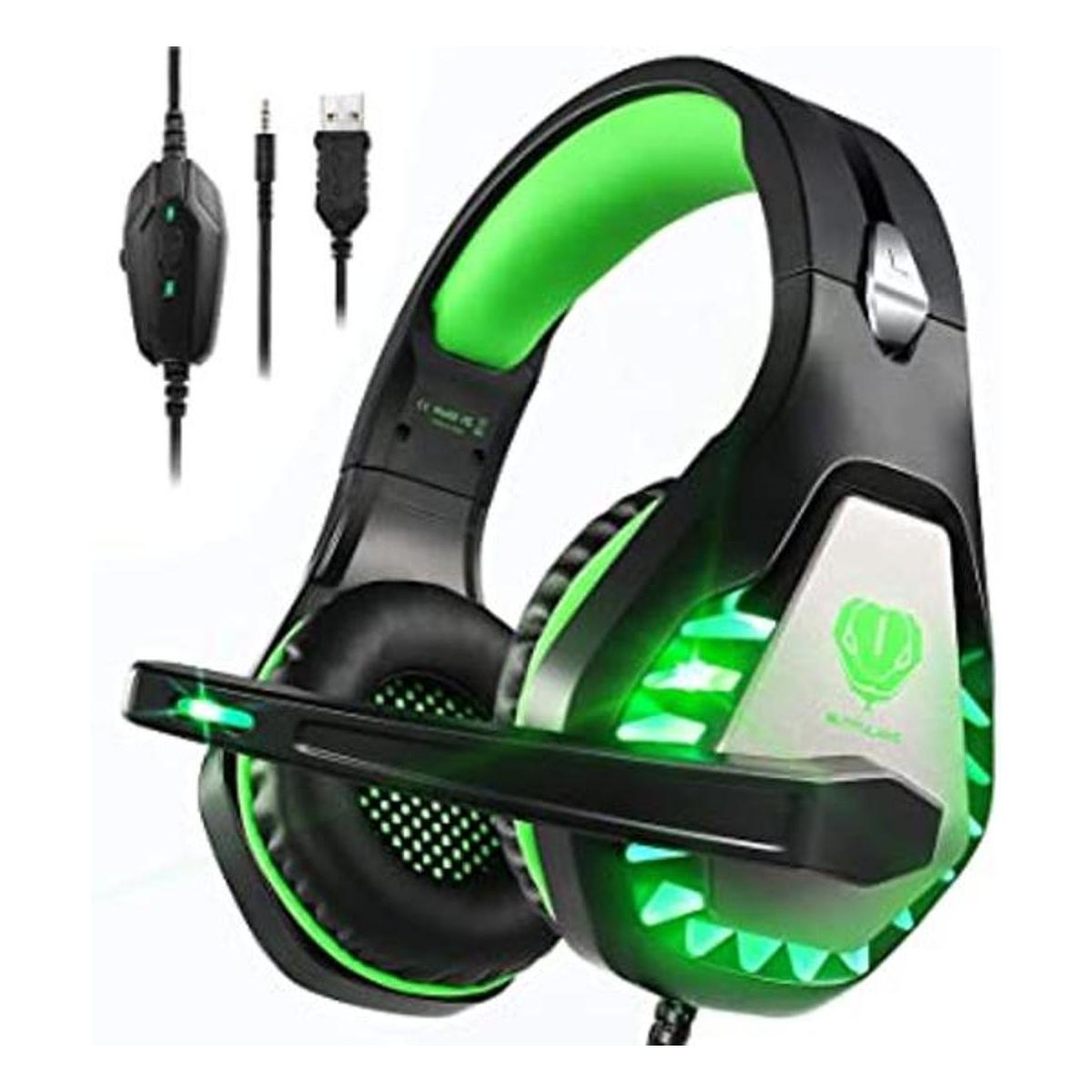 Pacrate Gaming Headset with Microphone for PC PS4 Headset