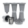 Pack de 6 vasos reutilizables K para Keurig Brewers de_1
