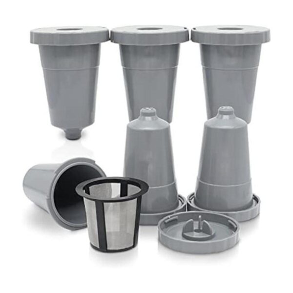 Pack de 6 vasos reutilizables K para Keurig Brewers de_1