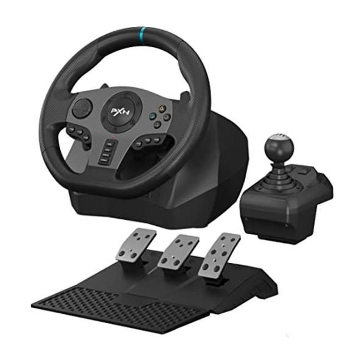 PXN V9 Rueda de carreras para juegos con pedales y