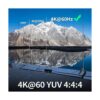 PWAYTEK Extensor HDMI 4K Ultra HD 4K a 60Hz sobre Cat5e6_3