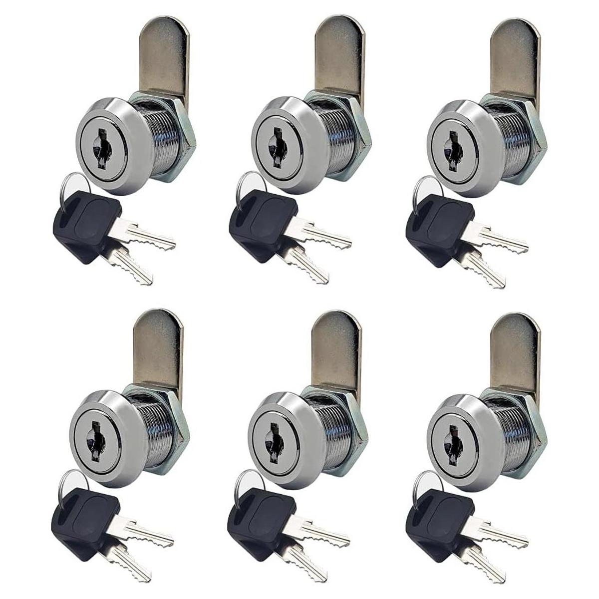 PUROCEAN Cerradura de leva con llave de gabinete similar