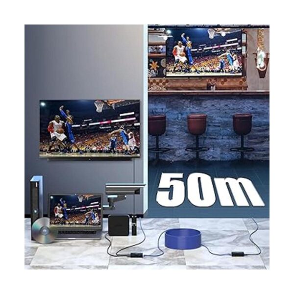 PWAYTEK Extensor HDMI 4K Ultra HD 4K a 60Hz sobre Cat5e6_4