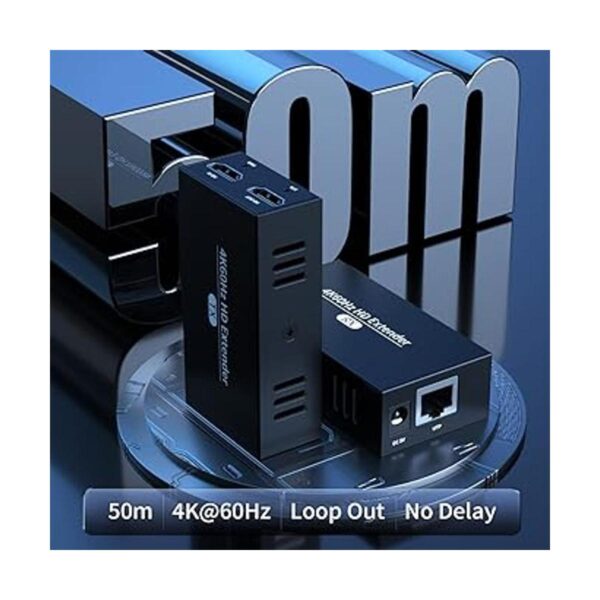 PWAYTEK Extensor HDMI 4K Ultra HD 4K a 60Hz sobre Cat5e6_2