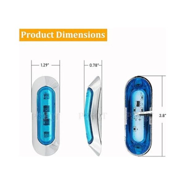 PSEQT Luces LED impermeables para barcos marinos de 38_2
