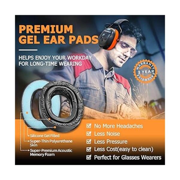 PROHEAR 037 almohadillas de gel Bluetooth 5.0 con_3