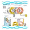 POZA Paquete de 4 tubos flotadores inflables para piscina_2