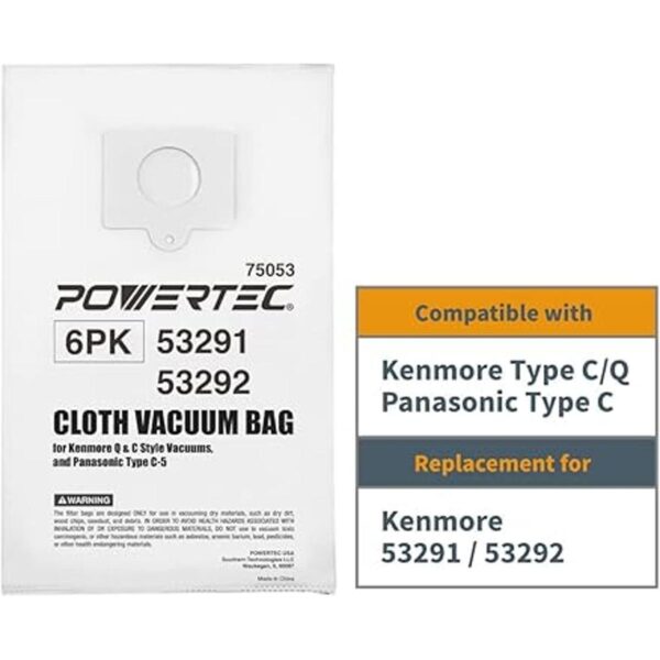 POWERTEC para Kenmore Canister Q C Style 5055 50557