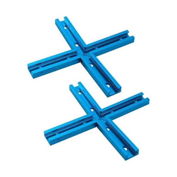 POWERTEC 71698 Kit de intersección de pista T 2 unidades